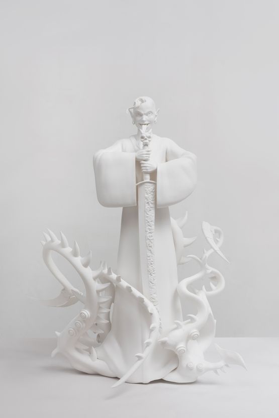 Against the blade of honour - Guru by Chen Tianzhuo contemporary artwork Sculpture