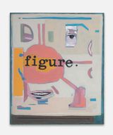 Figure by Jean-Michel Alberola contemporary artwork painting