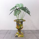 Cracked street plant M-8 by Takuro Tamura contemporary artwork mixed media