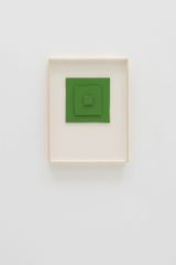 Cardboard Painting 113 verde by Antonio Gonzalez contemporary artwork painting
