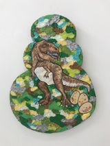 Thailandnosaurus by Yuree Kensaku contemporary artwork mixed media