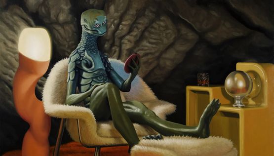 the disappointment by Jeremy Olson contemporary artwork Painting