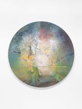 Untitled Ra folding by Liam Everett contemporary artwork mixed media painting
