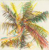 Palm Bombchen by Erik Schmidt contemporary artwork drawing works on paper