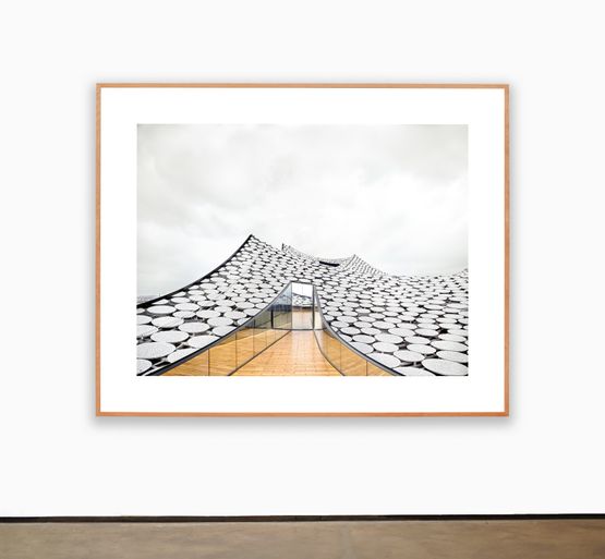 Elbphilharmonie Hamburg Herzog  de Meuron Hamburg IV 2016 by Candida Hofer contemporary artwork Photography