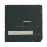 A City Orchestra - Pavement 1 - Rectangular Rock II. by Kayleigh Goh contemporary artwork sculpture