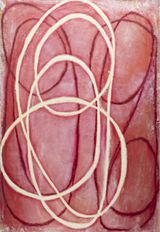 Pink Blush by Ildiko Kovacs contemporary artwork painting