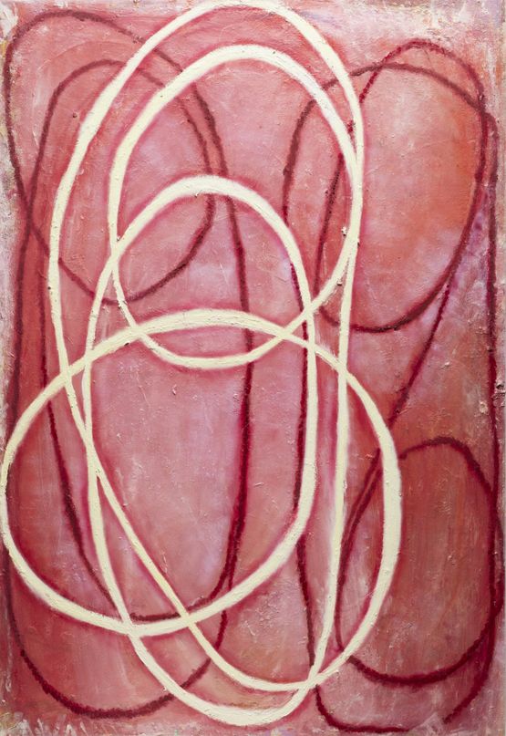 Pink Blush by Ildiko Kovacs contemporary artwork Painting