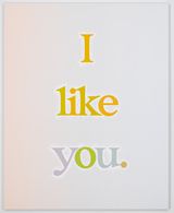 I like you. by Ricci Albenda contemporary artwork painting