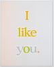 I like you. by Ricci Albenda contemporary artwork Painting