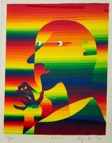 The Counting Old Man by Ay-O contemporary artwork print