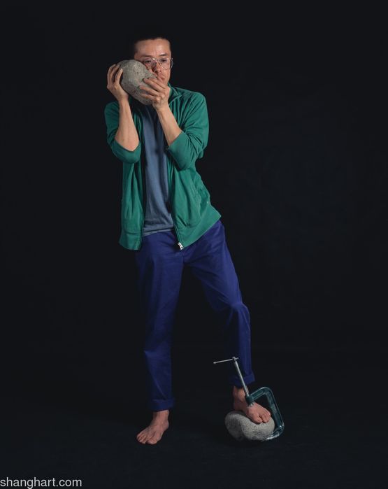 Showing All Tension in a Casual Way by Chen Xiaoyun contemporary artwork Photography