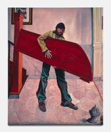 The Hoarder by Bendt Eyckermans contemporary artwork drawing painting works on paper