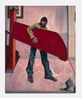 The Hoarder by Bendt Eyckermans contemporary artwork Painting