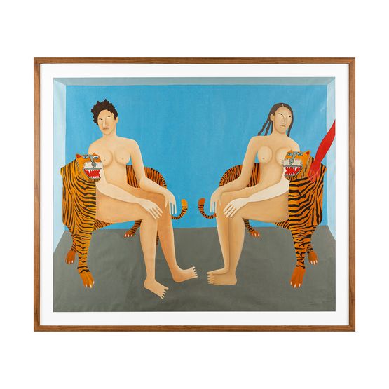 Untitled by Rhandzu Vermeulen contemporary artwork Painting