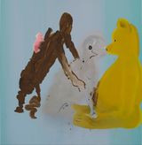 D.B.W.A.S.M. Playtime by Tala Madani contemporary artwork painting