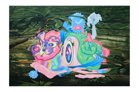 Designed to Adapt by Uji Hahan Handoko Eko Saputro contemporary artwork Painting