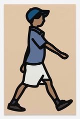 Muhammad 2. by Julian Opie contemporary artwork print