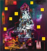 Monument by Gareth Sansom contemporary artwork painting