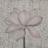 The Heart Sutra 3 by Chu Chu contemporary artwork painting works on paper