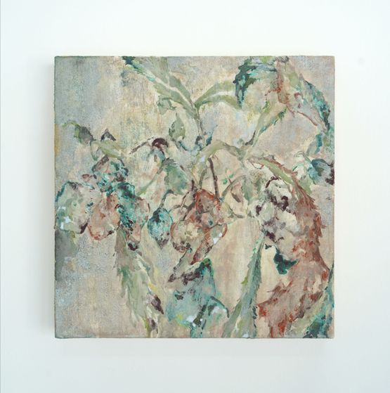 Hairy Leaves  by Chen Li contemporary artwork Painting