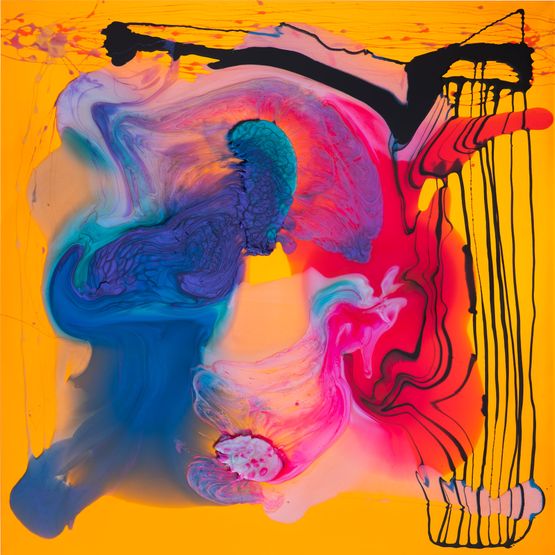 There is no problem with Evelyn thats your problem by Dale Frank contemporary artwork Painting