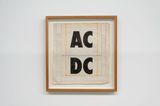ACDC by Billy Apple contemporary artwork works on paper