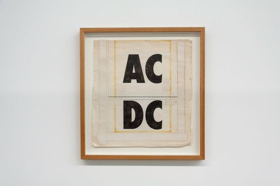 ACDC by Billy Apple contemporary artwork Works on Paper