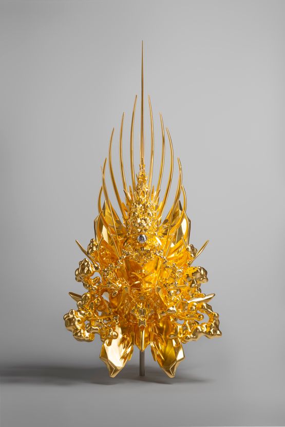 Throne gp_pyramid by Kohei Nawa contemporary artwork Sculpture