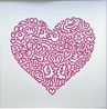 Pop Heart - Jellyfish Passion by Mr Doodle contemporary artwork Print