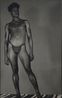 Male nude-full figure by Lionel Wendt contemporary artwork Photography