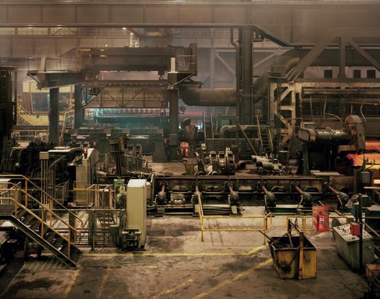 Seamless Tube Production Tenaris Siderca Campana Buenos Aires 2009 by Thomas Struth contemporary artwork Photography