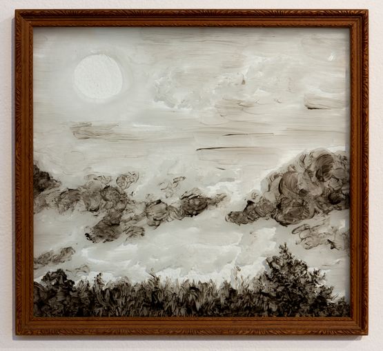 Looking Out by Caroline Rothwell contemporary artwork Mixed Media