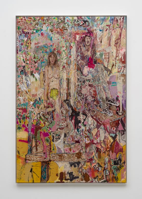 Tehachepi sic A True Tale by Ivan Morley contemporary artwork Painting