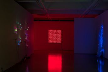 Contemporary art exhibition Tatsuo Miyajima Connect with Everything at Gallery Baton Seoul South Korea