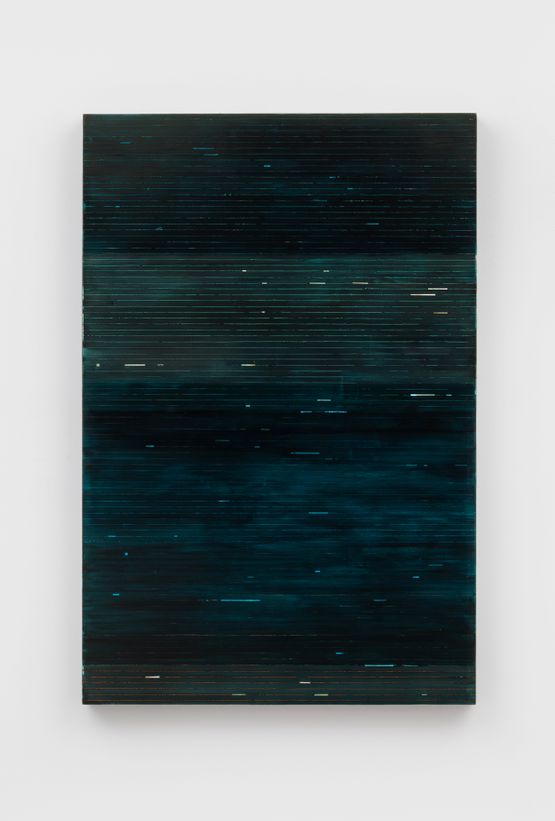 The Deep Blue is a Silent Chest by Guo Tiantian contemporary artwork Sculpture
