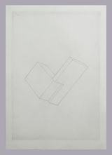 Fathers Chair 001 by Robert Wilson contemporary artwork drawing painting works on paper