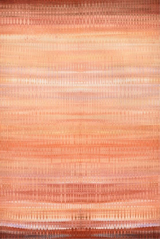 Mist in Orange by Fan Yan contemporary artwork Painting
