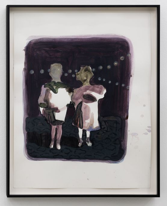 Starry Night No.3  by Lin Shan contemporary artwork Works on Paper