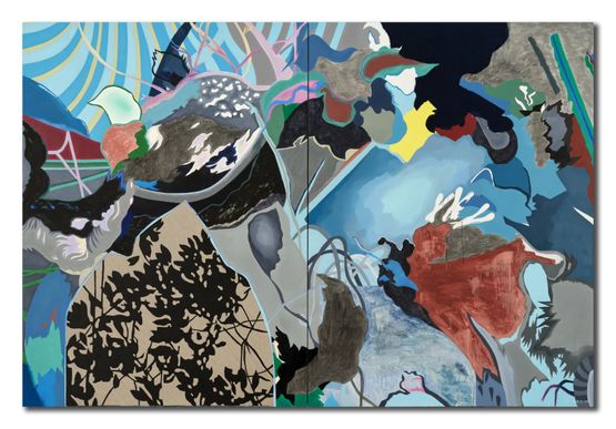 Animal in Two Dimensions Painting IV by Bi Rongrong contemporary artwork Painting