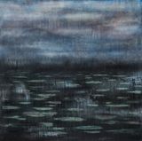 Con mis pies en el agua by Dennis Miranda Zamorano contemporary artwork painting