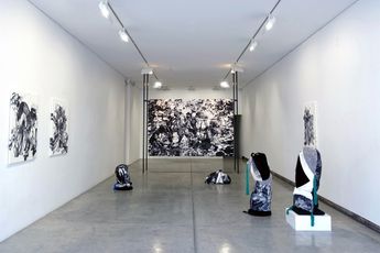 Contemporary art exhibition Patricia Perez Eustaquio Everywhere West Everything East at Ames Yavuz Sydney Australia