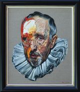 PORTRAIT  OF CORNELIUS  AFTER VAN DYCK by Frans Smit contemporary artwork painting