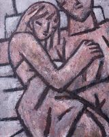 Untitled Couple III by Heesoo Kim contemporary artwork painting