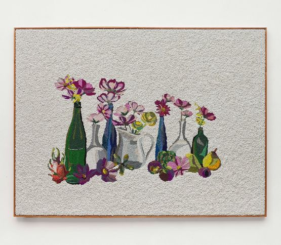 7 vasos 7 vases by Mucki Botkay contemporary artwork Textile