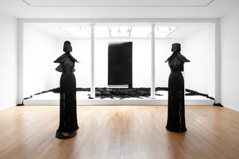Contemporary art exhibition Jeanne Vicerial Nymphose at Templon 30 rue Beaubourg Paris France