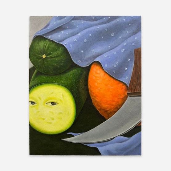 The Round Edge by Minyoung Kim contemporary artwork Painting