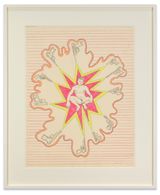 Untitled by Robert Smithson contemporary artwork drawing works on paper