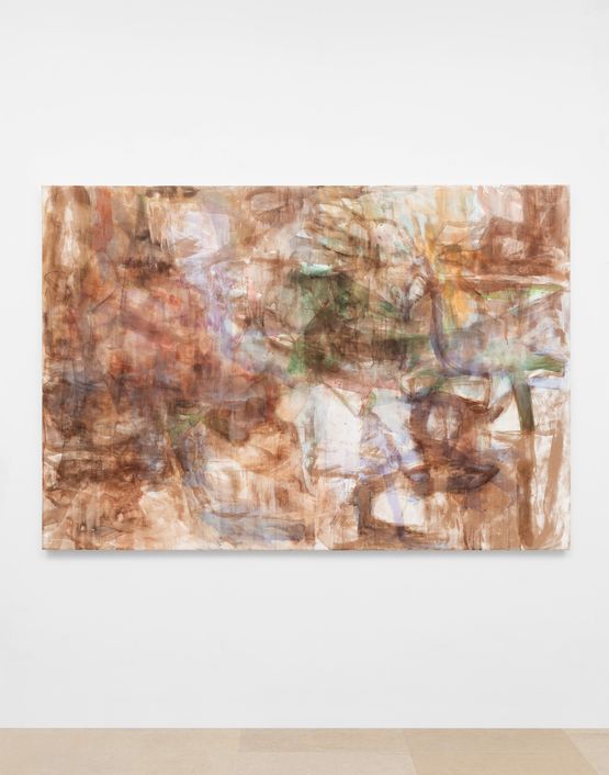 Wind in Pines by Cora Cohen contemporary artwork Painting