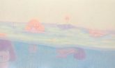 Staying afloat 2 by Yeo Kaa contemporary artwork Painting